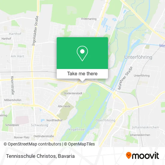 Карта Tennisschule Christos
