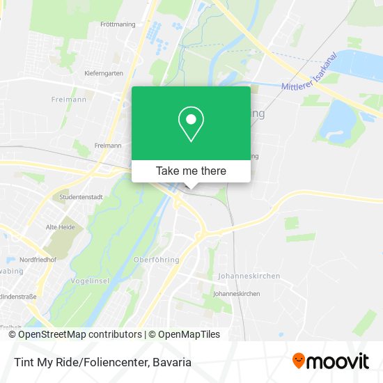 Tint My Ride/Foliencenter map