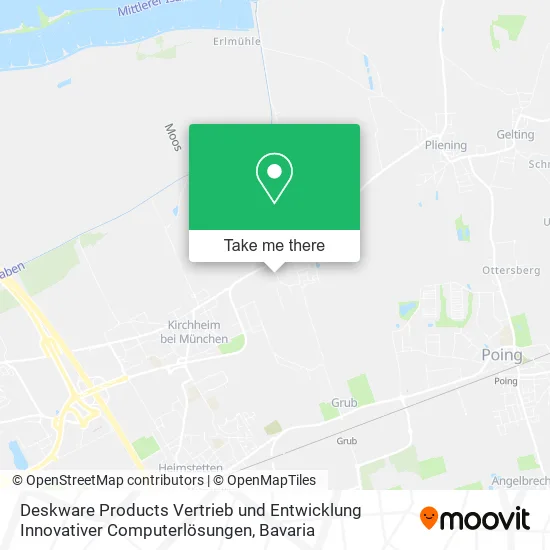 Deskware Products Vertrieb und Entwicklung Innovativer Computerlösungen map