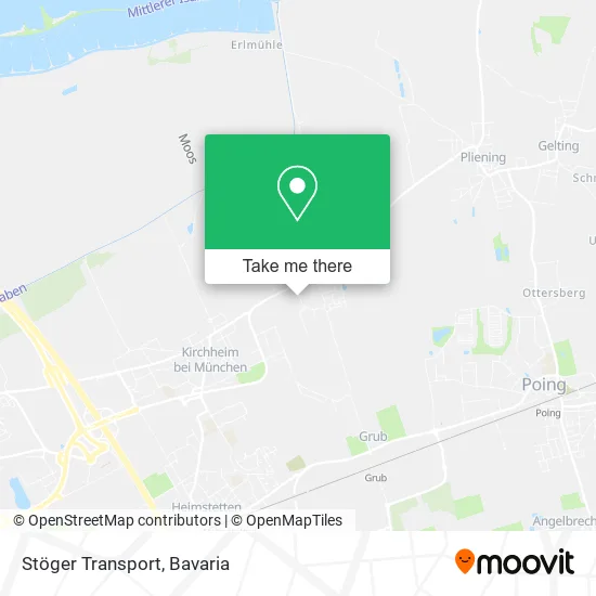 Карта Stöger Transport