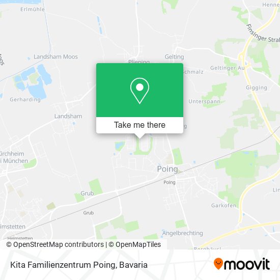 Kita Familienzentrum Poing map