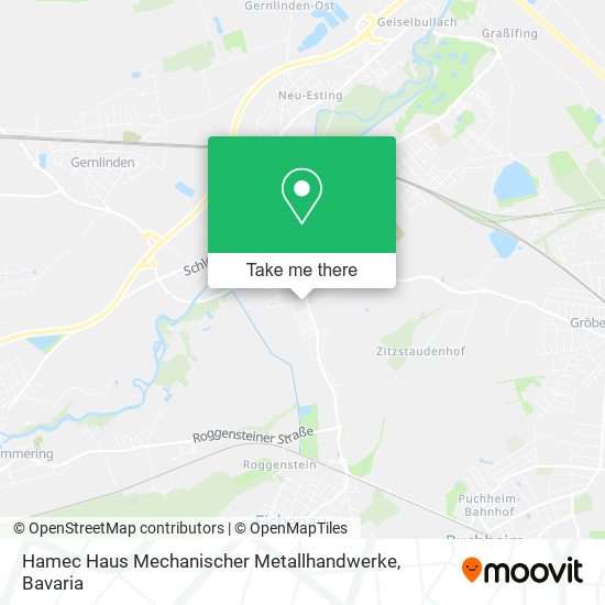 Hamec Haus Mechanischer Metallhandwerke map