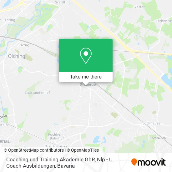 Карта Coaching und Training Akademie GbR, Nlp - U. Coach-Ausbildungen