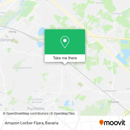 Карта Amazon Locker-Fijara