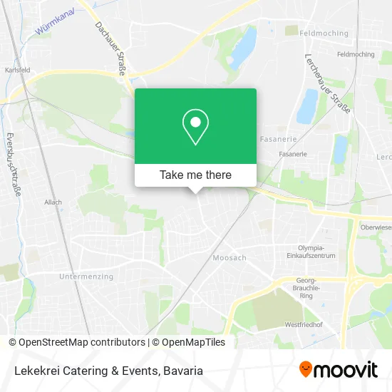 Карта Lekekrei Catering & Events