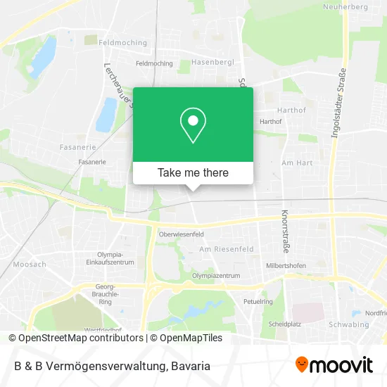 Карта B & B Vermögensverwaltung