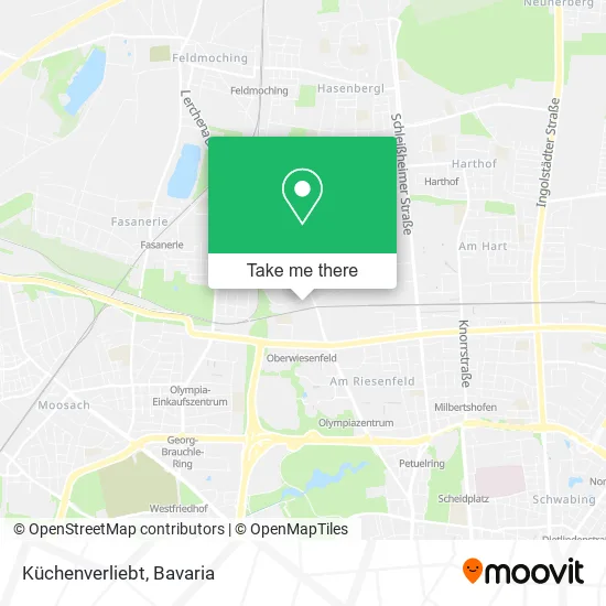Карта Küchenverliebt