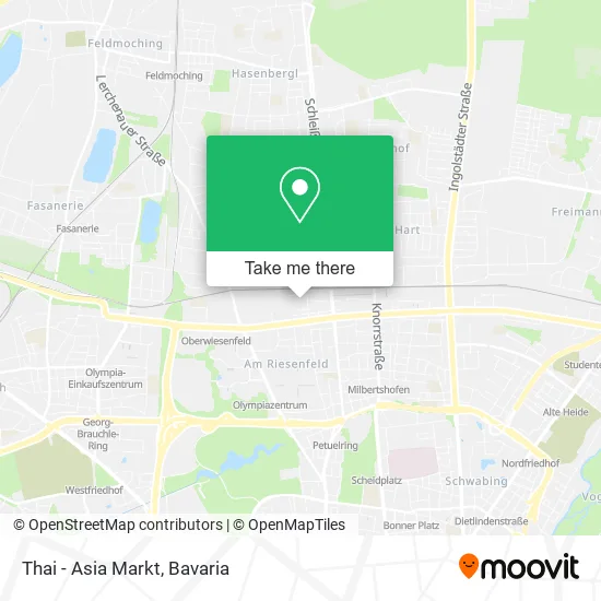 Карта Thai - Asia Markt