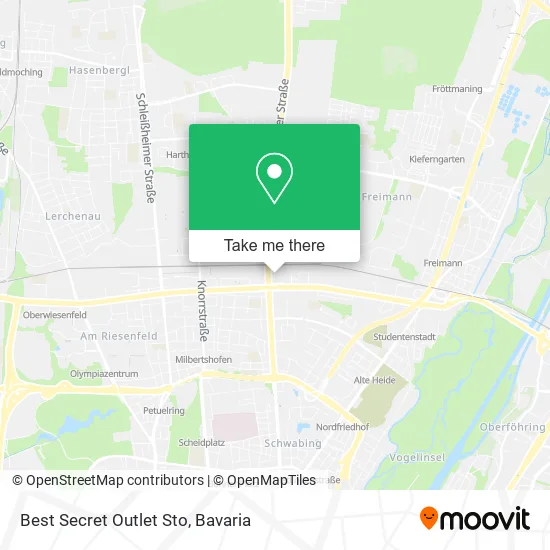 Карта Best Secret Outlet Sto