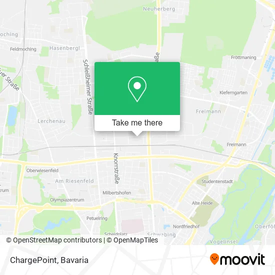 Карта ChargePoint