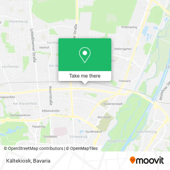 Карта Kältekiosk