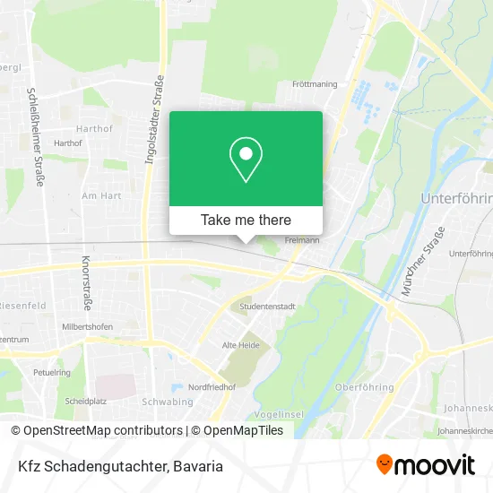 Карта Kfz Schadengutachter