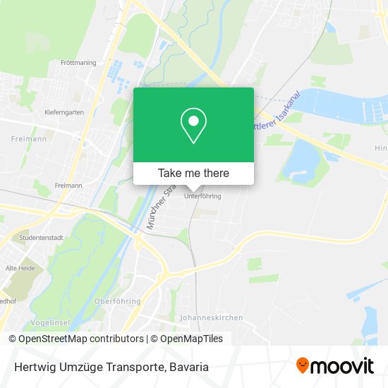 Hertwig Umzüge Transporte map