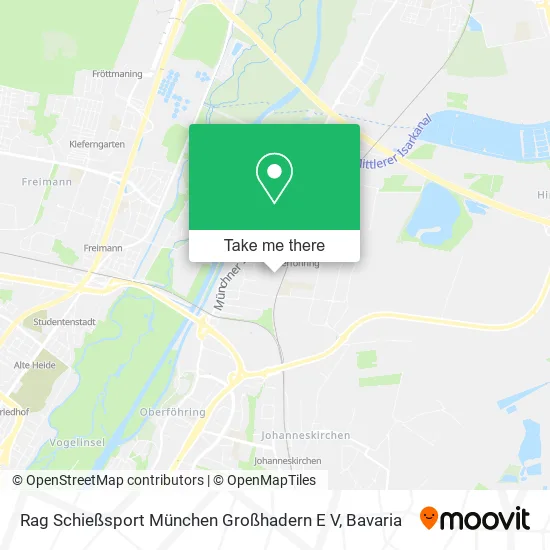 Карта Rag Schießsport München Großhadern E V