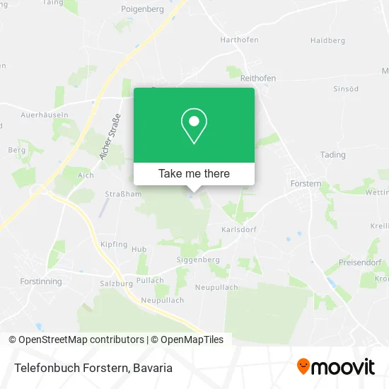 Карта Telefonbuch Forstern