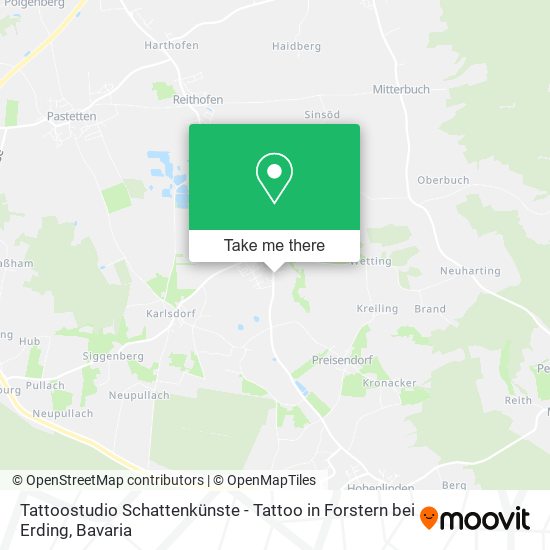 Tattoostudio Schattenkünste - Tattoo in Forstern bei Erding map