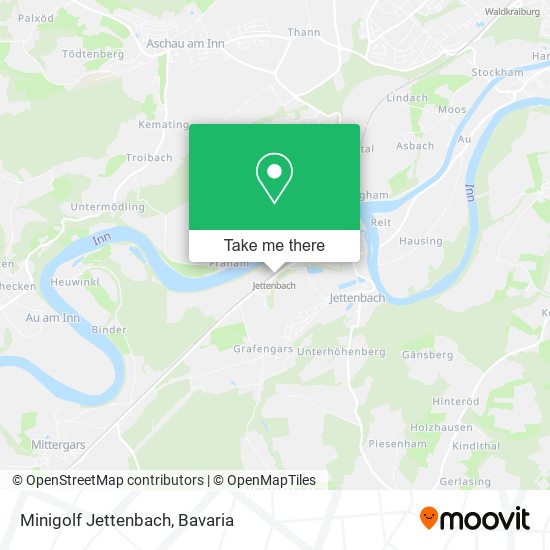 Minigolf Jettenbach map