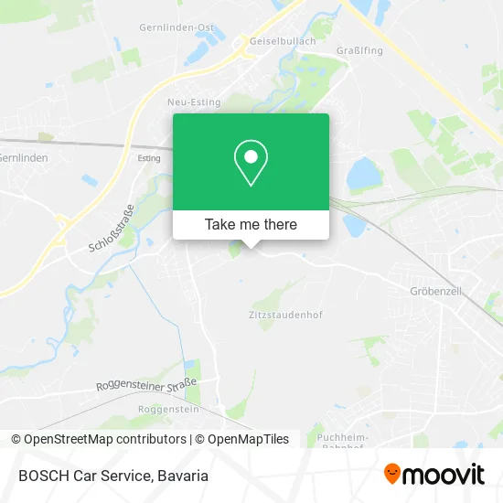 Карта BOSCH Car Service