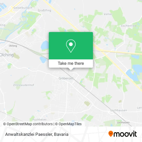 Карта Anwaltskanzlei Paessler