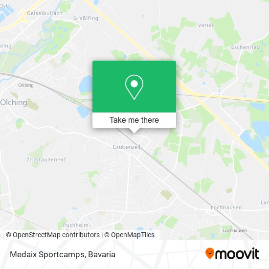 Medaix Sportcamps map