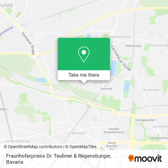 Карта Fraunhoferpraxis Dr. Teubner & Regensburger