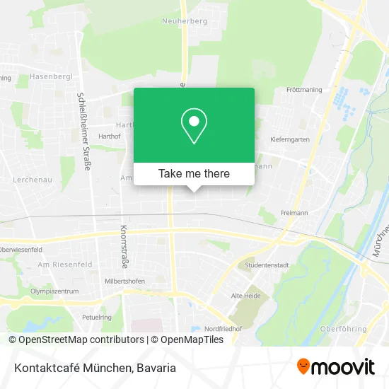 Kontaktcafé München map