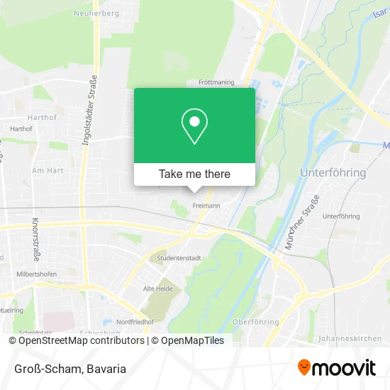 Карта Groß-Scham