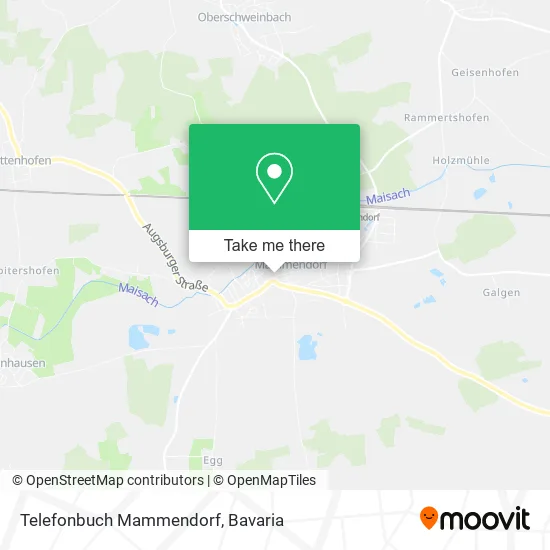 Карта Telefonbuch Mammendorf