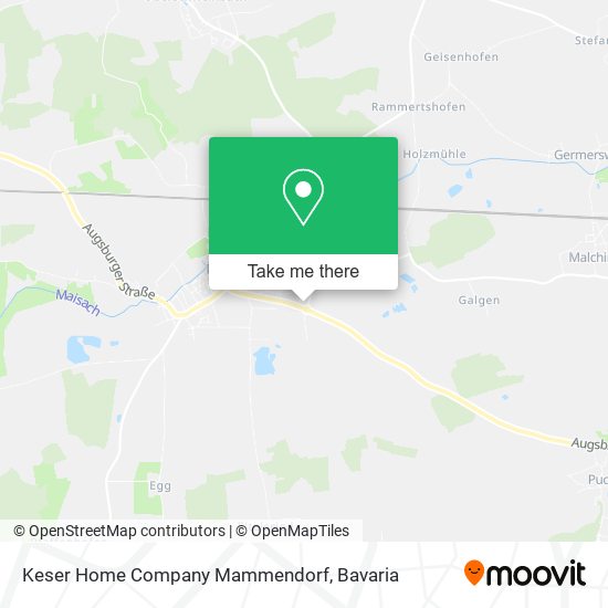 Keser Home Company Mammendorf map