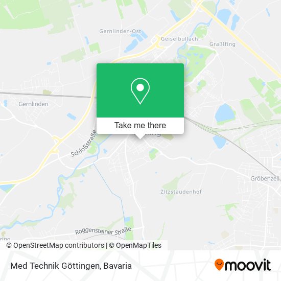 Карта Med Technik Göttingen