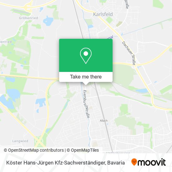 Köster Hans-Jürgen Kfz-Sachverständiger map