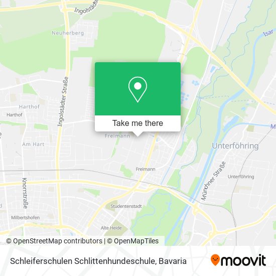 Schleiferschulen Schlittenhundeschule map