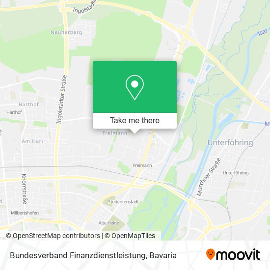 Bundesverband Finanzdienstleistung map