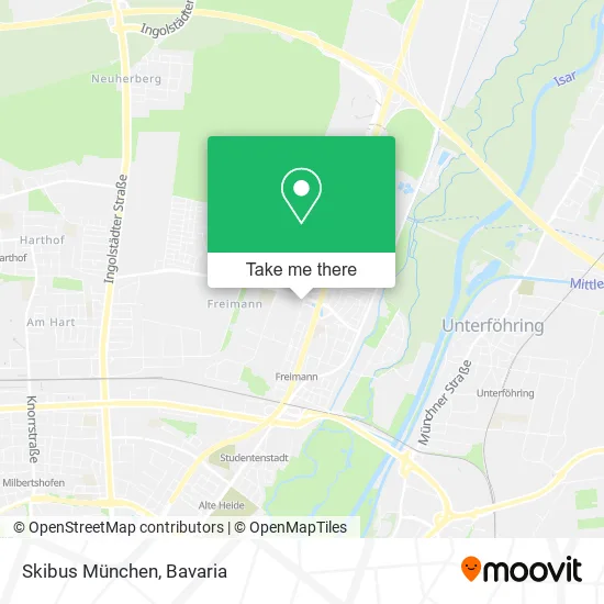 Карта Skibus München