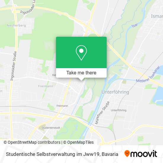 Карта Studentische Selbstverwaltung im Jww19