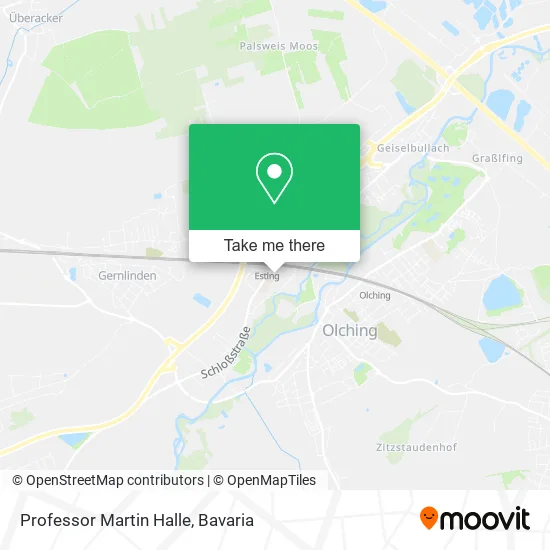 Карта Professor Martin Halle