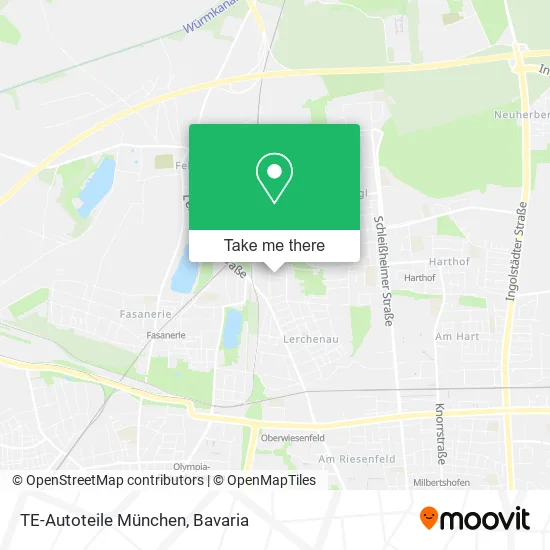 Карта TE-Autoteile München