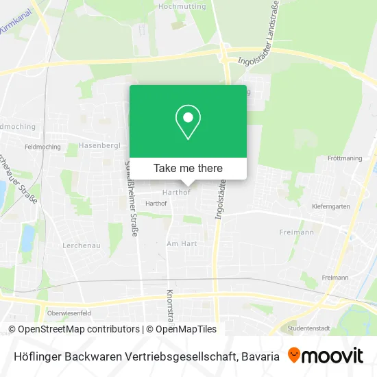 Карта Höflinger Backwaren Vertriebsgesellschaft