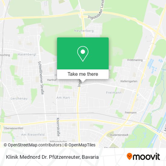 Klinik Mednord Dr. Pfützenreuter map