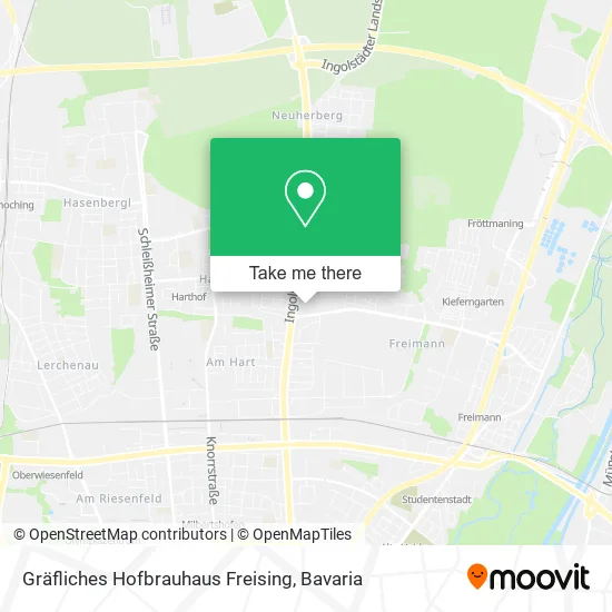 Карта Gräfliches Hofbrauhaus Freising
