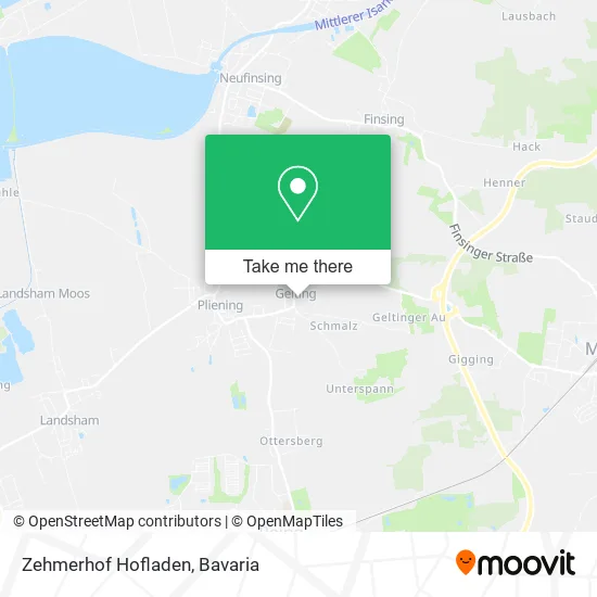 Карта Zehmerhof Hofladen