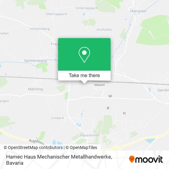 Hamec Haus Mechanischer Metallhandwerke map
