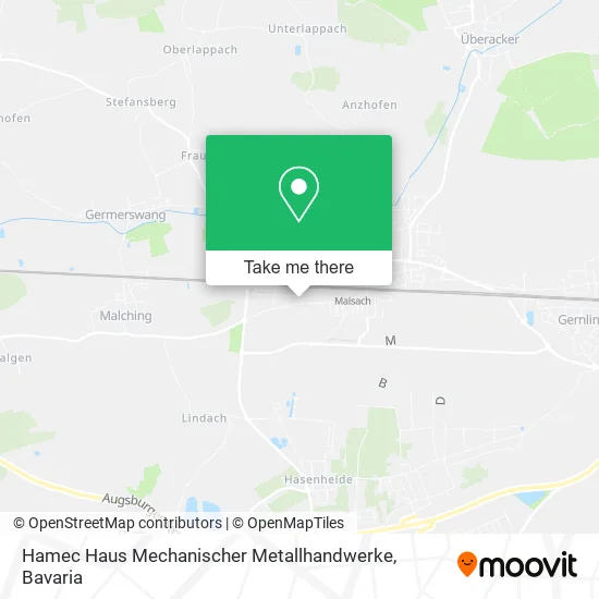 Карта Hamec Haus Mechanischer Metallhandwerke