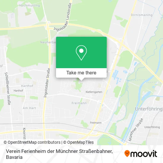 Карта Verein Ferienheim der Münchner Straßenbahner
