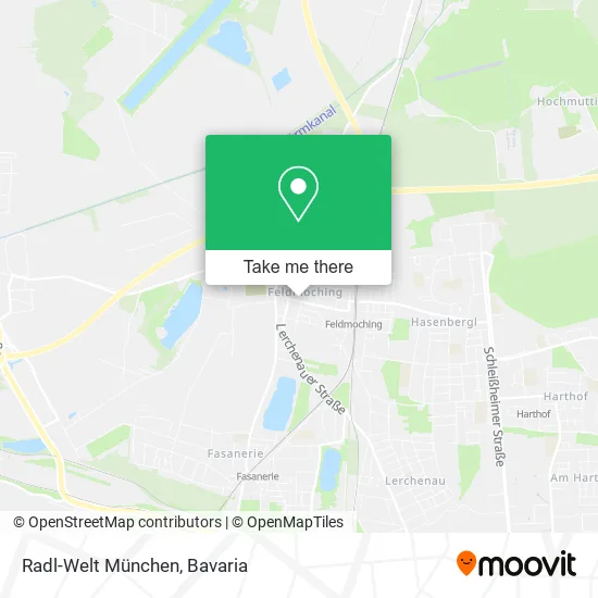 Карта Radl-Welt München