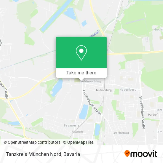 Карта Tanzkreis München Nord