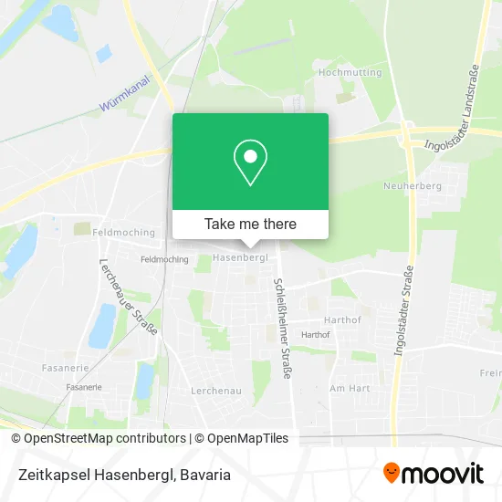 Карта Zeitkapsel Hasenbergl
