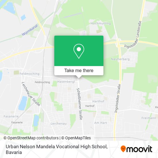 Urban Nelson Mandela Vocational High School map