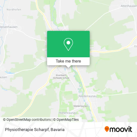 Карта Physiotherapie Scharpf