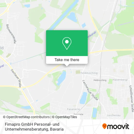 Карта Fimapro GmbH Personal- und Unternehmensberatung